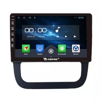 Android Радио CarPlay/Android Авто Автомобильная Навигация Мультимедийный Плеер GPS RDS DSP Стерео Для Vw Sagitar 2011 10 Inch чёрный