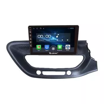 Android Радио CarPlay/Android Auto Автомобильная навигация Мультимедийный плеер GPS RDS DSP Стерео для Tata Altro 9 Inch чёрный