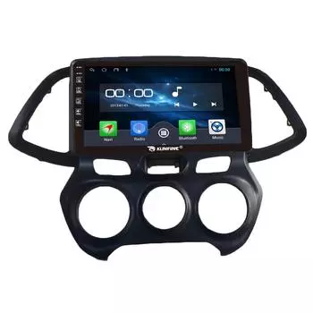 Android Радио CarPlay/Android Авто Автомобильная Навигация Мультимедийный Плеер GPS RDS DSP Стерео Для Hyundai Santro 2018 9 Inch чёрный