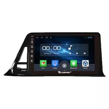 Android Радио CarPlay/Android Авто Автомобильная Навигация Мультимедийный Плеер GPS RDS DSP Стерео Для Toyota C-Hr 2018 9 Inch чёрный