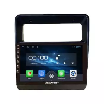 Android Радио CarPlay/Android Авто Автомобильная Навигация Мультимедийный Плеер GPS RDS DSP Стерео Для Mitsubishi Pajero 1991-1999 9 Inch чёрный