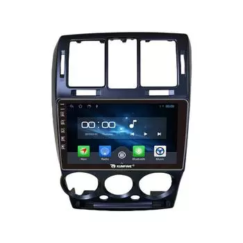 Android Радио CarPlay/Android Авто Автомобильная Навигация Мультимедийный Плеер GPS RDS DSP Стерео Для Hyundai Getz 2002-2011 9 Inch чёрный