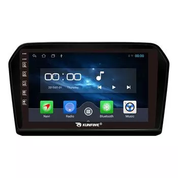 Android Радио CarPlay/Android Авто Автомобильная Навигация Мультимедийный Плеер GPS RDS DSP Стерео Для Vw Jetta 2013-2019 9 Inch чёрный