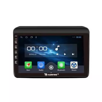 Android Радио CarPlay/Android Авто Автомобильная Навигация Мультимедийный Плеер GPS RDS DSP Стерео Для Suzuki Ertiga 2018 2019 9 Inch чёрный