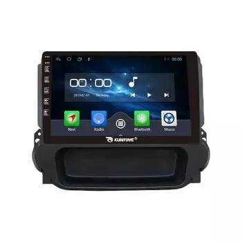 Android Радио CarPlay/Android Авто Автомобильный Навигатор Мультимедийный Плеер GPS RDS DSP Стерео Для Chevrolet Malibu 2009-2015 9 Inch чёрный