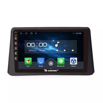 Android-радио CarPlay и Android, автомобильная навигация, мультимедийный плеер, GPS, RDS, DSP, Wi-Fi, стерео для Buick Encore 13-15, для Opel Mokka 12-16, если применимо 9 Inch чёрный