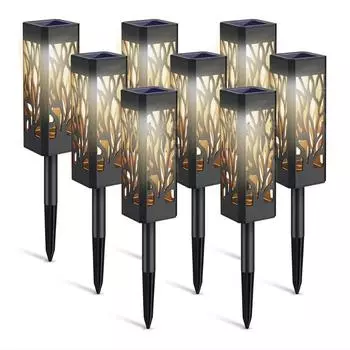 Andy Hollow Solar Lawn Lamp Солнечный Торшер Открытый Водонепроницаемый Plug Сад Газон Лампа Декоративная Пейзажная Лампа