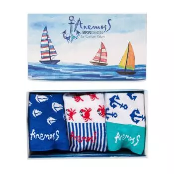 Anemoss Men Socks Set, 100% Cotton, Low-Cut, No Show Mens Socks, Comfortable, Breathable, Casual Socks, 3 Different Patterns, 8 -12 Sizes
