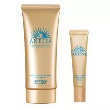 ANESSA SPF50 Модель 2022 Идеальный УФ-гель для ухода за кожей Мини-размер в комплекте (Увеличенный набор) Н+