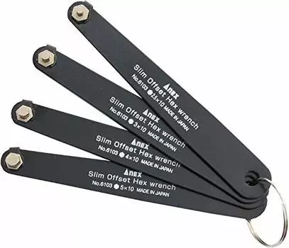 Anex 6103f Ultra Low Profile Hex Drive Handle