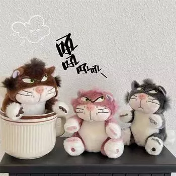 Angel & Devil Cat Plush Keychain Ornament 15 cm