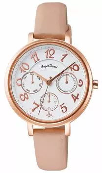 [ANGELHEART] Часы Angel Heart Wish Star Wish Star с белым циферблатом из нержавеющей стали Solar 33MM с обычной гарантией Часы WS33P-PK женские розовые