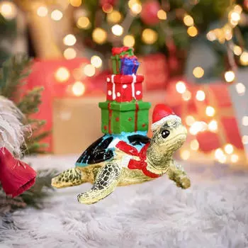 Скульптура из смолы «Посланники животных» для показа Turtles