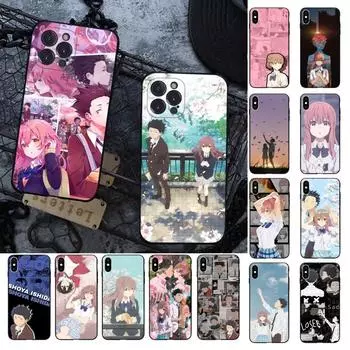 Anime A silent voice Phone Case for iPhone 15 8 7 6 6S Plus X SE 2020 XR XS 14 11 12 13 Mini Pro Max Mobile Case iPhone 12 mini