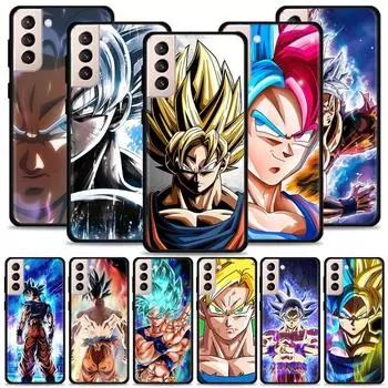 Чехол с рисунком «Жемчуг дракона Сон Гоку» для Samsung Galaxy S22 S21 S20 Ultra FE S22 S21 S20 S10 S9 S8 Plus S10e S7 Edge Cover Samsung S22Ultra