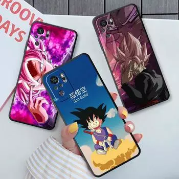 Anime Dragon Case for Redmi Note 9 8 11T 7 11S 10 Lite Cases 10S 9S 8T 11 Pro 11E Note10 9T 5G Silicone Black Soft Phone Cover Redmi Note 7