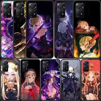 Anime Fate Zero Phone Case For Xiaomi Redmi Note 11 Pro 11E 11S 4G 11T 10 10S 9 9S 9T 5G 8 8T 7 6 5 4 4X Cover Shell Coque Redmi Note 10S