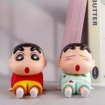 Подставка для телефона в виде аниме-фигурки Kawaii, настольные украшения, подставка для телефона, милая кукла, мини-коллекция, украшения, игрушки, подарки