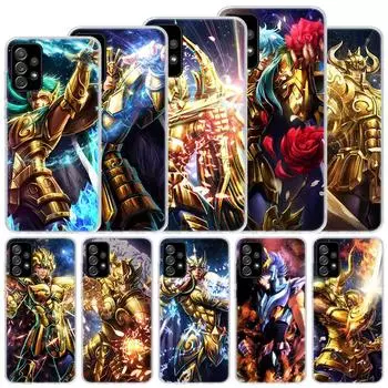Anime Saint Seiya Soft Case For Samsung Galaxy A51 A71 A50 A70 A21S Phone Cover A30 A20E A10 A31 A41 A6 A7 A8 A9 Shell Coque Samsung A71