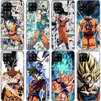 Аниме Son Goku Ultra Instinct черный чехол для Samsung Galaxy A12 A02S A22 A32 A52 A72 A71 A51 A41 A31 A21 A11 A50 A70 A10S A20S Samsung A02