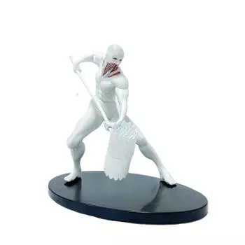 Аниме War Hammer Eren Jaeger Standing Style Настольная модель Игрушка Мальчики Подарки