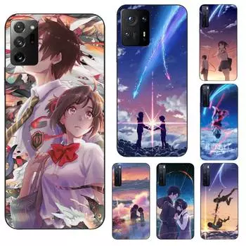 Anime Your Name Phone Case Funda For Redmi Note 11 10 9 8 6 Pro 10T 9S 8T 7 5A 5 4 Coque Shockproof Cover Shell Redmi 7