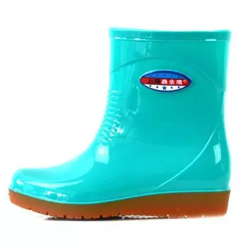 Ankle Platform Women s Rain Boots Waterproof Water Boots for Woman Rain Boots Wholesale Shoes Non-slip Rainboots 37