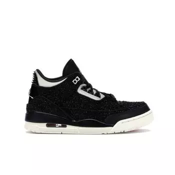 Anna Wintour x Air Jordan 3 Retro Черные женские кроссовки Sail BQ3195-001