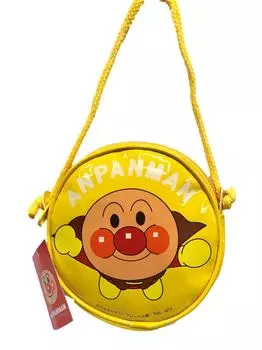 Круглая сумка-кошелек Anpanman (желтый)