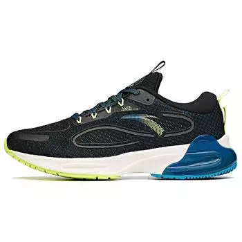 Anta 1.0 амортизирующие нескользящие прочные низкие кроссовки для бега мужские кроссовки черные синие 112115586-3 41