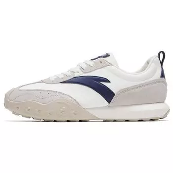 Anta 90s Heritage синтетическая кожа удобная прочная амортизирующая нескользящая повседневная спортивная обувь с низким верхом мужские кроссовки белые серые синие 112318892-1 44