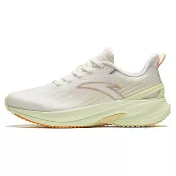 Anta Кроссовки Antelope 4 поколения с амортизацией, прочные, низкие, женские, белые, зеленые 122425585-5 35.5