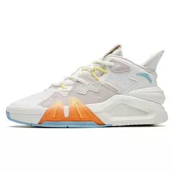 Anta Badass 4.0 нескользящие амортизирующие низкие кроссовки женские кроссовки белые оранжевые 122238080-10 36