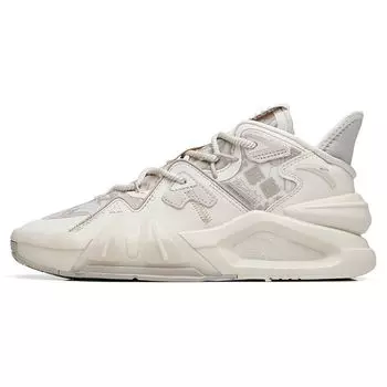Anta Badass 4 Retro Толстая подошва Повседневные кроссовки среднего размера Мужские кроссовки Серые 112238080-13 41