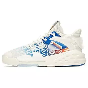 Anta Кроссовки Badass Mid-Top мужские кроссовки белые синие 912118089-1 39
