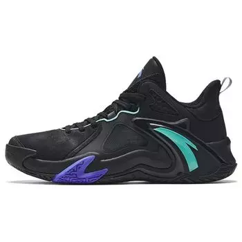 Anta Баскетбольные кроссовки Air Space 4 Non-Slip Durable Low Top мужские черные 912321608S-4 42