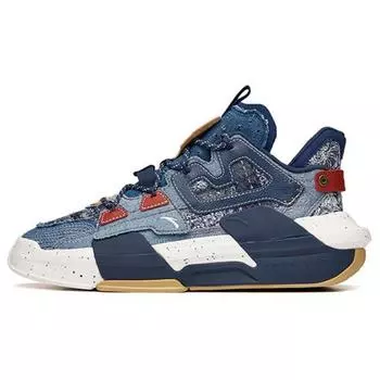 Anta Баскетбольные кроссовки Badass 3 Low женские синие 122138081-7 36