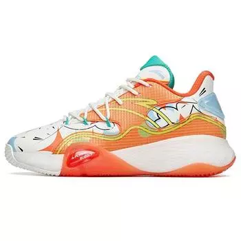 Anta Баскетбольные кроссовки Cement Bubble 1.0 Low Top мужские кроссовки Koi 912121608S-11 44.5