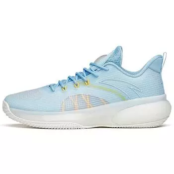 Anta Баскетбольные кроссовки Cement Nemesis Lightweight Bubble Series Low-Top, мужские кроссовки Waterfall-Blue 112121606S-9 40