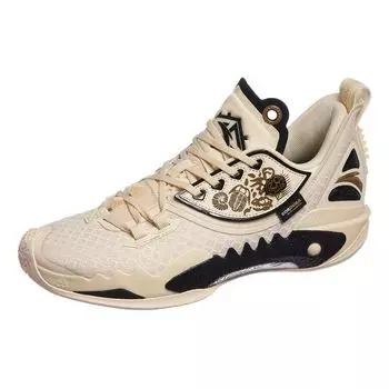 Anta Crazy Tide 5 Нескользящие Дышащие Низкие Баскетбольные Кроссовки Мужские Кроссовки Коричневые Черные 112411106-2 44.5