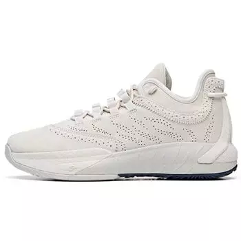 Anta Баскетбольные кроссовки Hayward GH1-Low Fashionable Gentleman Shock Absorbing Non-Slip Wear-Stick-Low для мужчин, белые 112011103-10 39