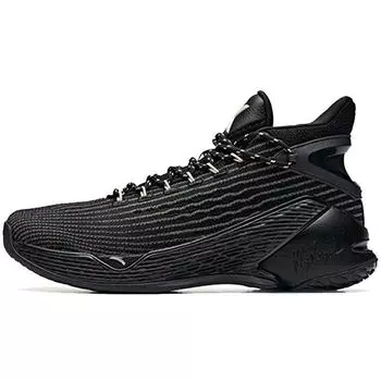 Anta Баскетбольные кроссовки KT4 Thompson Durable Breathable High-Top мужские черные 11931101-3 39
