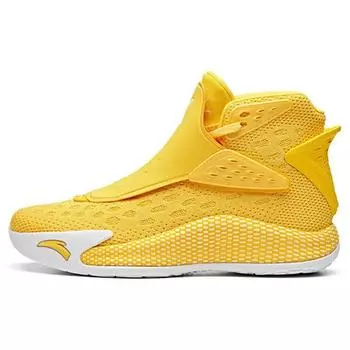 Anta Баскетбольные кроссовки KT5 Thompson High-Top мужские кроссовки National-Flag-Yellow 112011101-5 44.5