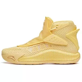 Anta Баскетбольные кроссовки KT5 Thompson Third Jersey High-Top, мужские кроссовки Goose-Yellow 112021101-4 45