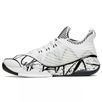Anta Баскетбольные кроссовки KT6 Thompson Durable Breathable Low Top мужские кроссовки белые черные 112121102-5 40