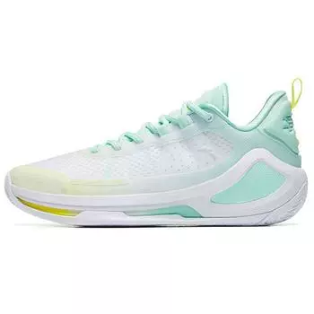 Anta Баскетбольные кроссовки Shape 3 SE Durable Low-Top мужские кроссовки белые зеленые желтые 112231107-2 45