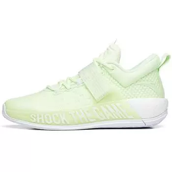 Anta Баскетбольные кроссовки Sweep 4 Durable Rebound Low мужские кроссовки белые зеленые 112231608-4 44.5