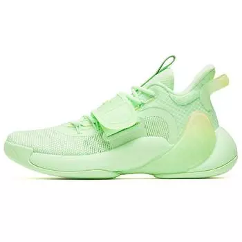 Anta Баскетбольные кроссовки Water Flower 3 Low мужские флуоресцентно-зеленые 112221623-2 44.5