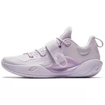 Anta Баскетбольные кроссовки Water Flower 6 Lite, удобные, универсальные, амортизирующие, прочные, низкие, мужские, фиолетовые, 112421608-5 45