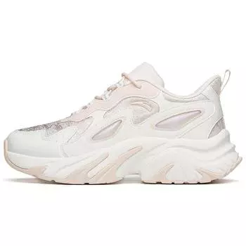 Anta Bunny 4.0 Удобные спортивные повседневные кроссовки с низким верхом для бега женские кроссовки белые розовые 122218885-1 36.5